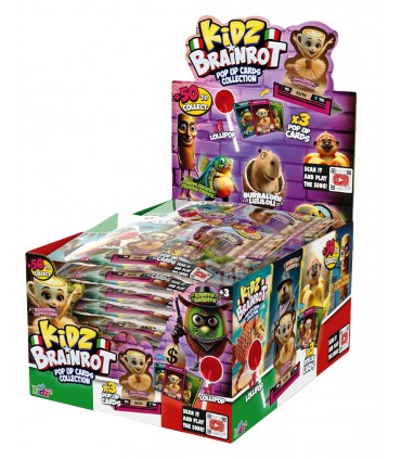 KIDZ BRAINROT pop up cards COLLECTION CONF.24 PZ