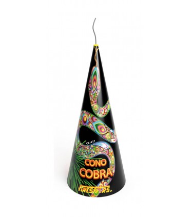 FONTANA CONO COBRA  H.16 D.7 CM. ART.417 FIRESTARS