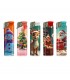 Accendini Atomic ELETTRONICI FUNNY christmas 2025" conf. da 50 pz. assortiti in 5 Fantasie