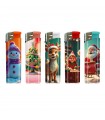 Accendini Atomic ELETTRONICI FUNNY christmas 2025" conf. da 50 pz. assortiti in 5 Fantasie