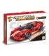 CLICK CLAK GIOCATTOLO A COSTRUZIONE AUTO SPORTIVA ROSSA 365 PZ. TEOREMA GIOCHI