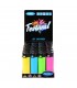 Accendino Elettronico Atomic Turbo Jetflame Neon conf. 24 assortito con 4 colori