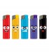 Accendino ELETTRONICO Atomic expression conf. 50 pz. assortito con 5 grafiche