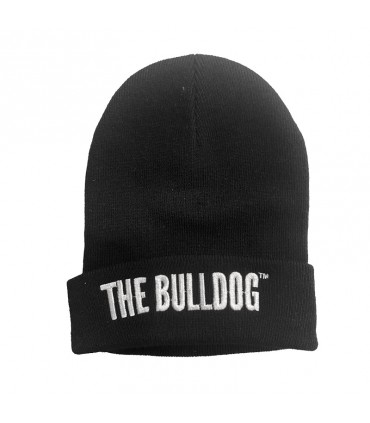 Cappello LUNGO THE BULLDOG IN LANA INVERNALE COLORE NERO