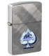 ZIPPO ACE OF SPADES DIAMOND DESIGN