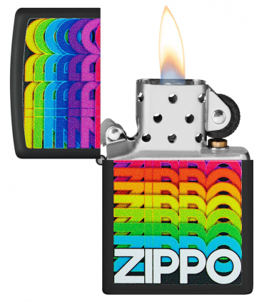 ZIPPO RAINBOW DESIGN