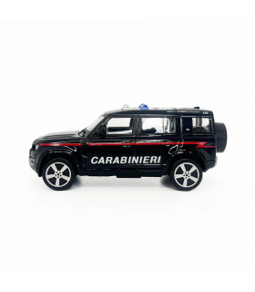 MODELLINO Auto Burago Carabinieri Mod. DEFENDER 110 Scala 1:24