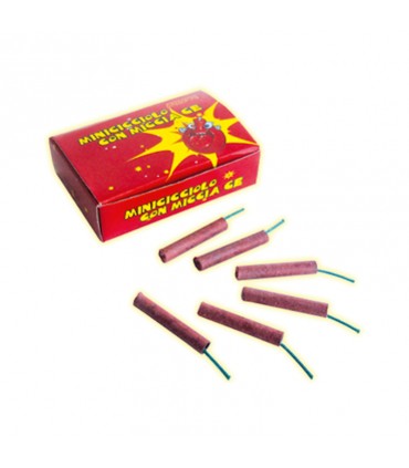 MINICICCIOLO CON MICCIA  CONF.60 PZ. ART.097 FIRESTARS