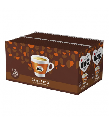 CAFFE' HAG classico gustoso e aromatico GR. 6.5 CONF. DA 80 PZ.