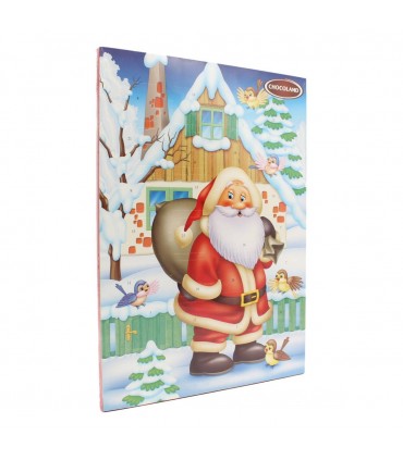 CHOCOLAND CALENDARIO DELL'AVVENTO CON CIOCCOLATINI AL LATTE BELFINE COLORI ASSORTITI 50 GRX24PZ