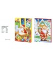 CHOCOLAND CALENDARIO DELL'AVVENTO CON CIOCCOLATINI AL LATTE BELFINE COLORI ASSORTITI 50 GRX24PZ