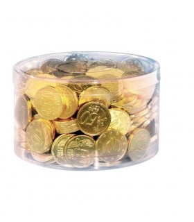 MONETE DI CIOCCOLATO 33 MM CONF. DA 275 PZ.
