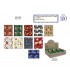 Carta Regalo Natalizia Cromo  conf. 100 fogli Fantasie ADULTO 10 soggetti assortiti