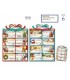 STICKERS BOUTIQUE NATALIZI ADESIVI 6 BLISTER DA 2 FOGLI ASSORTITI F.TO 16.5X24 CM.