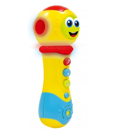 CAROTINA BABY MICROPHONE 2 IN 1 Con melodie ed effetti luminosi LISCIANIGIOCHI
