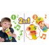 CAROTINA BABY MICROPHONE 2 IN 1 Con melodie ed effetti luminosi LISCIANIGIOCHI