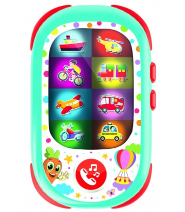 CAROTINA BABY smartphone led Con 5 funzioni Didattiche LISCIANIGIOCHI