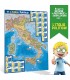 GEOPUZZLE LA MIA BELLA ITALIA PUZZLE DOUBLE-FACE CON ESTENSIONI MULTIMEDIALI I'M A GENIUS LISCIANIGIOCHI