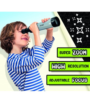 MICRO TELESCOPIO Con 12 display Super Zoom I'M A GENIUS LISCIANIGIOCHI