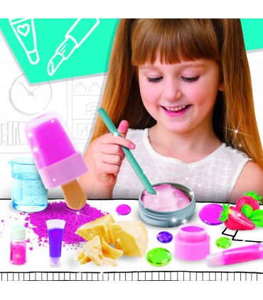 ALLA SCOPERTA DELLA COSMETICA POCKET Contenitore a Forma di Ghiacciolo  I'M A GENIUS LISCIANIGIOCHI