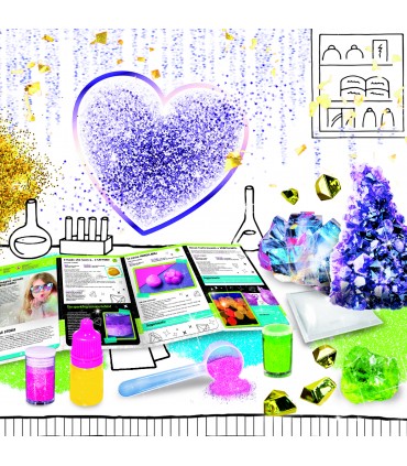 ESPERIMENTI CON GLITTER POCKET   I'M A GENIUS LISCIANIGIOCHI