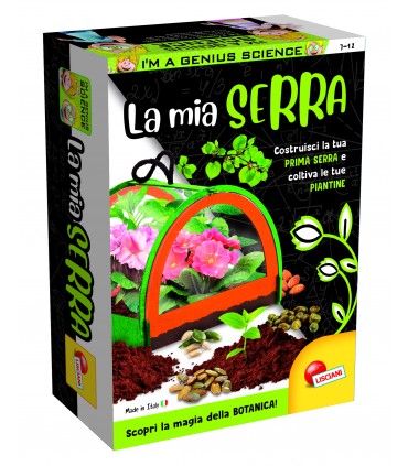 LA MIA SERRA POCKET Con Semi Vasetti e Torba I'M A GENIUS LISCIANIGIOCHI