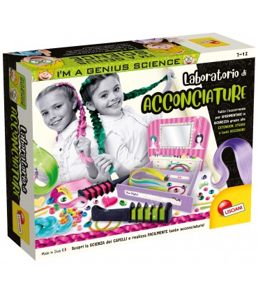 LABORATORIO DI ACCONCIATURE Con Extension Strass e tanti accessori I'M A GENIUS LISCIANIGIOCHI