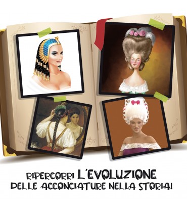 LABORATORIO DI ACCONCIATURE Con Extension Strass e tanti accessori I'M A GENIUS LISCIANIGIOCHI