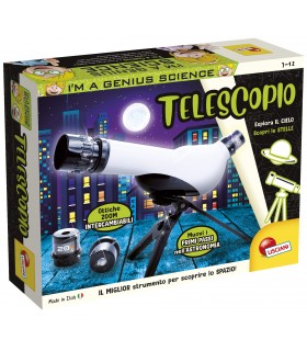 IL TELESCOPIO Con ottiche e Zoom intercambiabili I'M A GENIUS LISCIANIGIOCHI
