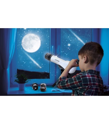 IL TELESCOPIO Con ottiche e Zoom intercambiabili I'M A GENIUS LISCIANIGIOCHI