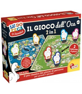 LUDOTECA IL GIOCO DELL'OCA 2 IN 1 LISCIANIGIOCHI