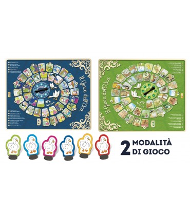 LUDOTECA IL GIOCO DELL'OCA 2 IN 1 LISCIANIGIOCHI