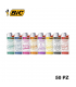 Accendini Bic Mini fantasia CITY LIFE  conf. 50 pz. ASSORTITI