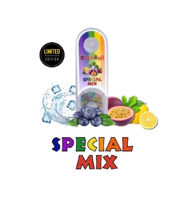 CLICKBALL MENTA SPECIAL MIX  AROMATIZZATORI PER SIGARETTE RICARICA DA 5 BLISTER