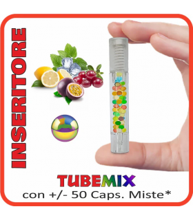 CLICKBALL INSERITORE TUBOLARE AROMATIZZATORI PER FILTRI AL GUSTO MENTA MIX CONF. 50 CAPS