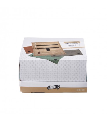 BUSTA PORTATABACCO CHAMP IN SIMILPELLE MORBIDA CONF. 12 pz. colori pastello