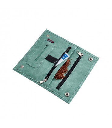 BUSTA PORTATABACCO CHAMP IN SIMILPELLE MORBIDA CONF. 12 pz. colori pastello