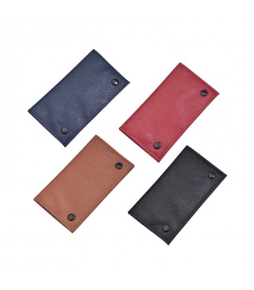 Busta Portatabacco Champ Grained in Similpelle Expo da 12 assortiti con 4 colori