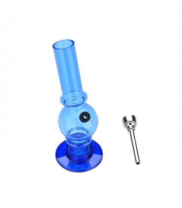 Mini Bong Coney in acrilico Mod. Rasta 15 cm Expo 12 pz. assortiti