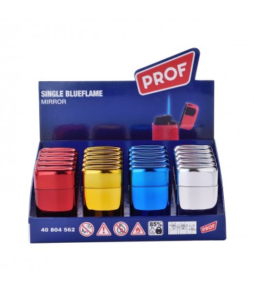 Accendino Atomic Metallic Turbo Jetflame Doppia Fiamma conf. 25 pz. assortito con 5 colori