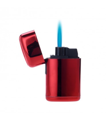 Accendino Atomic Metallic Turbo Jetflame Doppia Fiamma conf. 25 pz. assortito con 5 colori