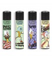 Accendino Clipper Large TRANDY SENSETENCES +BW1 conf. 48 pz. assortiti con 4 grafiche