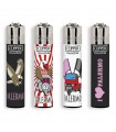 Accendino Clipper Large SOUVENIR PALERMO 2 conf. 48 pz. assortiti con 4 grafiche