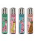 Accendino Clipper Large BIRTHDAY LEOPARD conf. 48 pz. assortiti con 4 grafiche