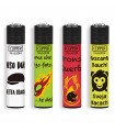 Accendino Clipper Large slang conf. 48 pz. assortiti con 4 grafiche