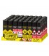 accendino Clipper large FUNNY SIGNS conf. 48 pz. assortiti IN 4 GRAFICHE