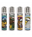 Accendino Clipper Large PILOT ANIMALS conf. 48 pz. assortiti con 4 grafiche