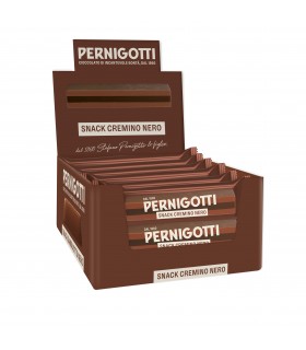 SNACK PERNIGOTTI CREMINO NERO E CIOCCOLATO FONDENTE 40G. CONF. 21 PZ.