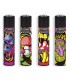 Accendino Clipper Large MUSHROOMS conf. 48 pz. assortiti con 4 grafiche