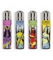 Accendino Clipper Large ANGEL VS DEMONS conf. 48 pz. assortiti con 4 grafiche